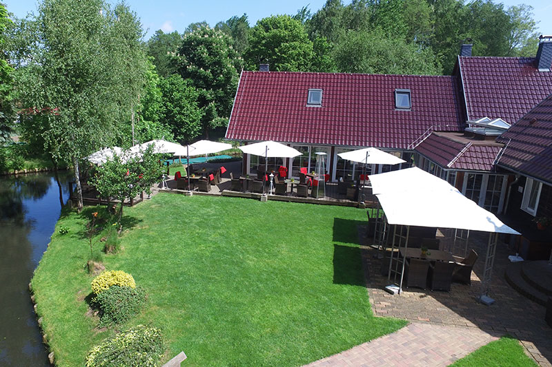 Luftbild Hofrestaurant